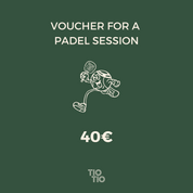 TIO TIO Voucher – Padel Session