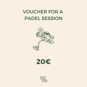TIO TIO Voucher – Padel Session